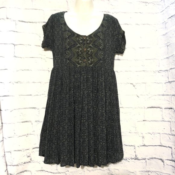 FREE PEOPLE SUNDOWN STRAP BABY DOLL DRESS XS - Picture 2 of 8